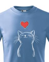 Dětské tričko pro milovníky koček