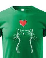 Dětské tričko pro milovníky koček