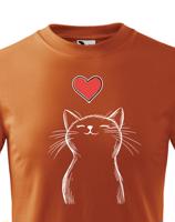 Dětské tričko pro milovníky koček