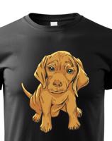 Dětské tričko pro milovníky pejsků - štěně - dárek na narozeniny