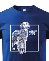 Dětské tričko pro milovníky zvířat - Irský setr