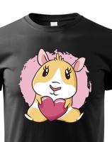 Dětské tričko pro milovníky zvířat - Morčatko - tričko na narozeniny