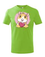 Dětské tričko pro milovníky zvířat - Morčatko - tričko na narozeniny