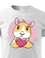 Dětské tričko pro milovníky zvířat - Morčatko - tričko na narozeniny