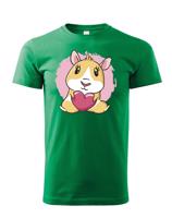 Dětské tričko pro milovníky zvířat - Morčatko - tričko na narozeniny