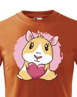 Dětské tričko pro milovníky zvířat - Morčatko - tričko na narozeniny