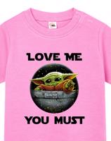 Dětské tričko pro miminka Baby Yoda ze série Mandalorian
