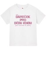 Dětské tričko pro miminka Dáreček pro .... s volitelným jménem