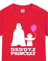 Dětské tričko pro miminka s potiskem Star Wars Daddys Princess