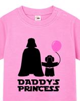 Dětské tričko pro miminka s potiskem Star Wars Daddys Princess