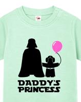 Dětské tričko pro miminka s potiskem Star Wars Daddys Princess