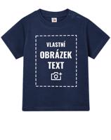 Dětské tričko pro miminka s vlastním potiskem - rychlé doručení
