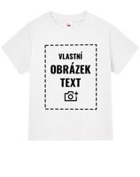 Dětské tričko pro miminka s vlastním potiskem - rychlé doručení