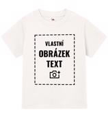Dětské tričko pro miminka s vlastním potiskem - rychlé doručení