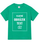 Dětské tričko pro miminka s vlastním potiskem - rychlé doručení