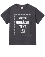 Dětské tričko pro miminka s vlastním potiskem - rychlé doručení