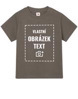 Dětské tričko pro miminka s vlastním potiskem - rychlé doručení