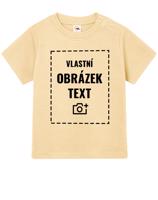 Dětské tričko pro miminka s vlastním potiskem - rychlé doručení