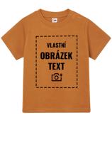 Dětské tričko pro miminka s vlastním potiskem - rychlé doručení