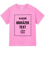 Dětské tričko pro miminka s vlastním potiskem - rychlé doručení