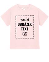 Dětské tričko pro miminka s vlastním potiskem - rychlé doručení