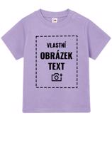 Dětské tričko pro miminka s vlastním potiskem - rychlé doručení