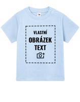 Dětské tričko pro miminka s vlastním potiskem - rychlé doručení