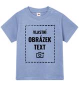 Dětské tričko pro miminka s vlastním potiskem - rychlé doručení