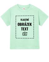 Dětské tričko pro miminka s vlastním potiskem - rychlé doručení