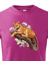 Dětské tričko Puma - tričko pro milovníky zvířat