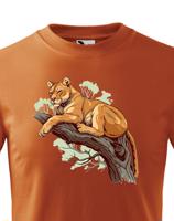 Dětské tričko Puma - tričko pro milovníky zvířat