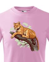 Dětské tričko Puma - tričko pro milovníky zvířat