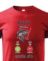 Detské tričko Ryby volají