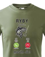 Detské tričko Ryby volají