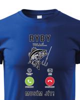 Detské tričko Ryby volají