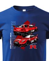 Dětské tričko s autem Nissan GTR – stylové tričko pro malé fanoušky aut