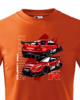 Dětské tričko s autem Nissan GTR – stylové tričko pro malé fanoušky aut