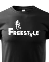 Dětské tričko s Freestyle koloběžkou