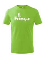 Dětské tričko s Freestyle koloběžkou