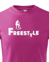 Dětské tričko s Freestyle koloběžkou