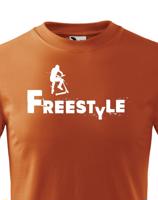 Dětské tričko s Freestyle koloběžkou
