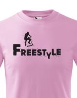 Dětské tričko s Freestyle koloběžkou