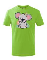 Dětské tričko s koalou - tričko pro milovníky zvířat