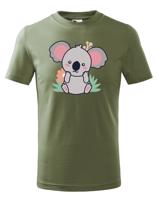 Dětské tričko s koalou - tričko pro milovníky zvířat