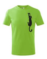 Dětské tričko s kočkou  - ideální dárek pro malé milovníky koček