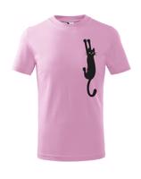 Dětské tričko s kočkou  - ideální dárek pro malé milovníky koček