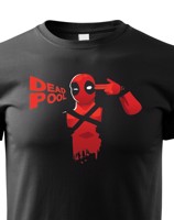 Dětské tričko s motivem DEADPOOL s vysokou gramáží