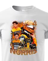 Dětské tričko s motivem závodníka F1 -  Lando Norris - pro milovníky motosportu