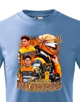 Dětské tričko s motivem závodníka F1 -  Lando Norris - pro milovníky motosportu