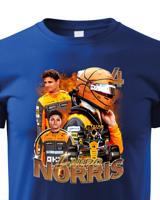 Dětské tričko s motivem závodníka F1 -  Lando Norris - pro milovníky motosportu